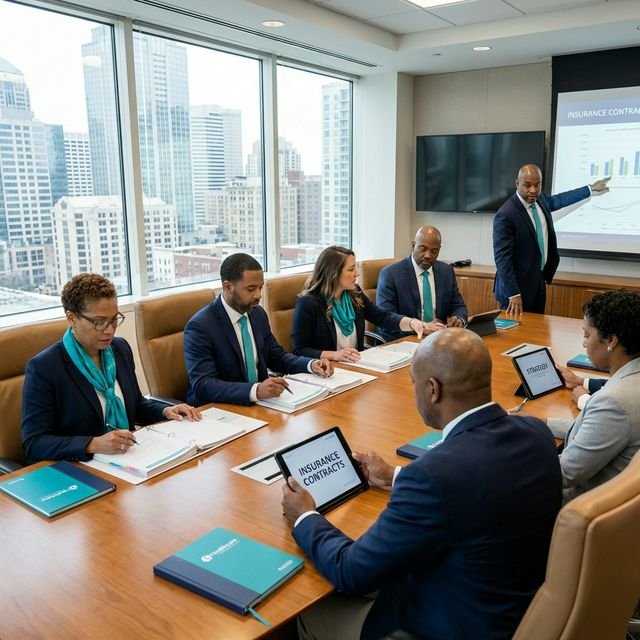 Insurance Strategy Boardroom